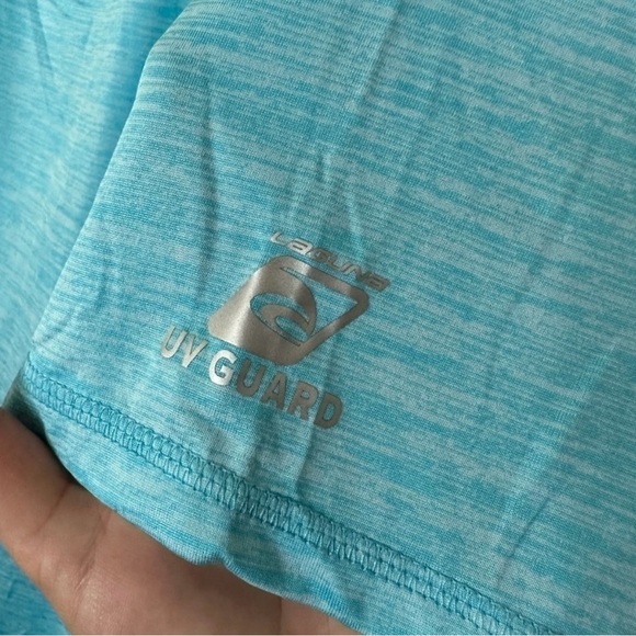 Mens Blue Laguna Sun Protection Shirt Size L New - Picture 4 of 5